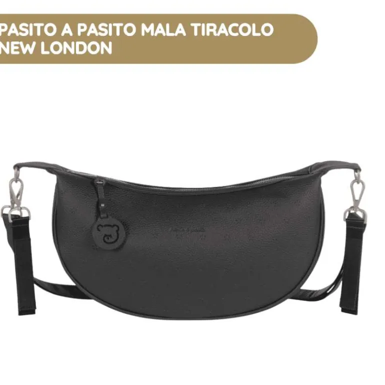 Pasito a Pasito Mala Tiracolo New London - Black