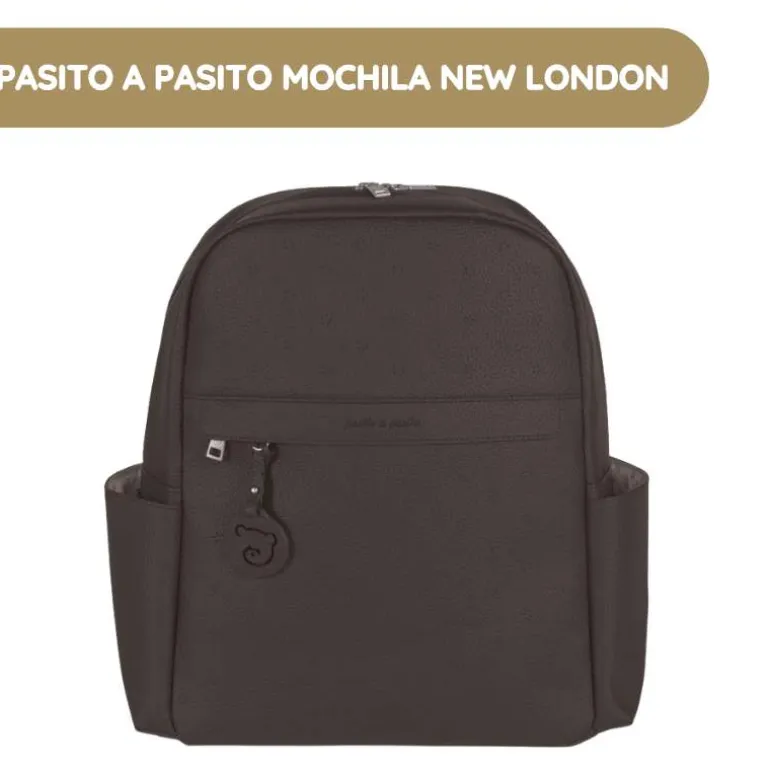 Pasito a Pasito Mochila New London - Brown
