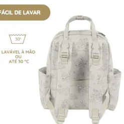 Pasito a Pasito Mochila Toile de Jouy - Forest
