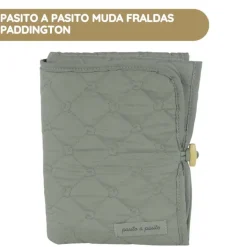 Pasito a Pasito Muda Fraldas Paddington - Verde