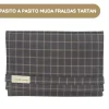 Pasito a Pasito Muda Fraldas Tartan