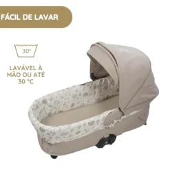 Pasito a Pasito Nara Conjunto Capa + Lençol para Alcofa