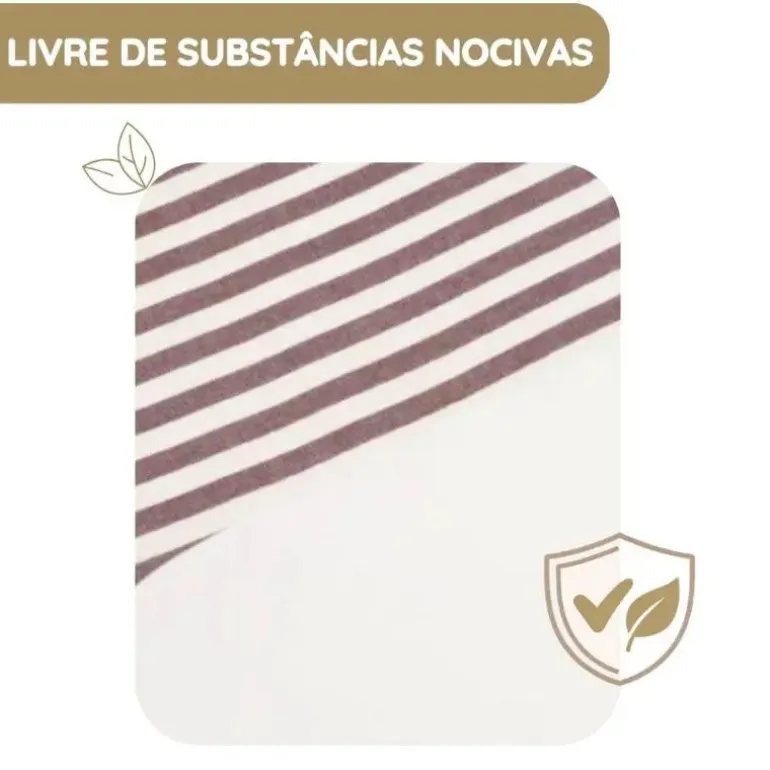Pasito a Pasito Pack 2 Lençóis Ajustáveis para Alcofa Cherry Rayas