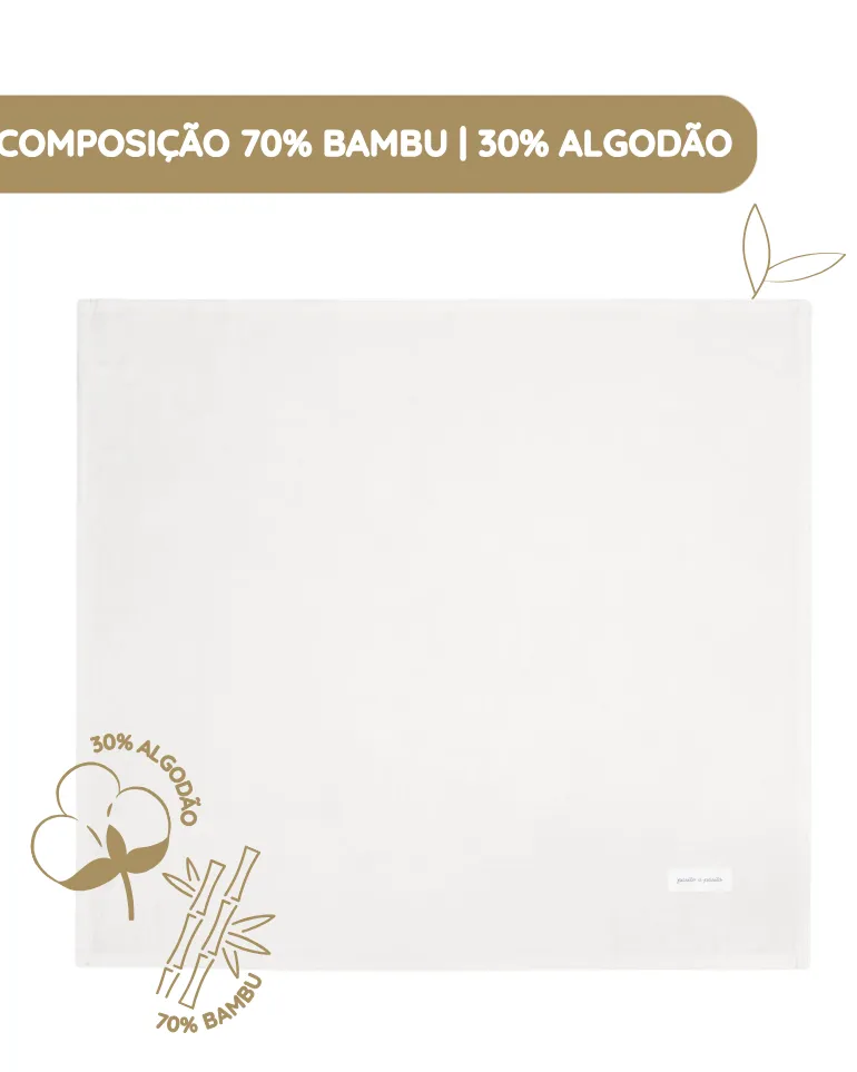 Pasito a Pasito Pack 2 Musselinas 70x70 cm Cherry Flor