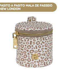 Pasito a Pasito Porta Chupetas London - Animal Print