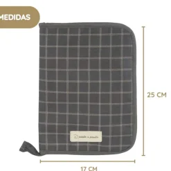 Pasito a Pasito Porta Documentos Tartan