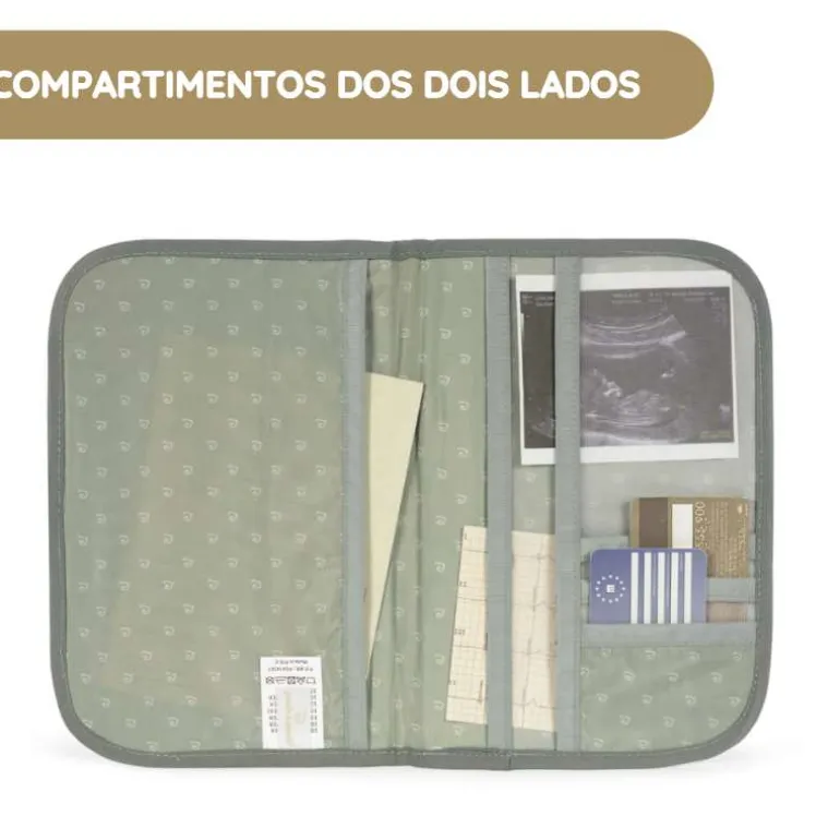 Pasito a Pasito Porta Documentos Paddington - Verde