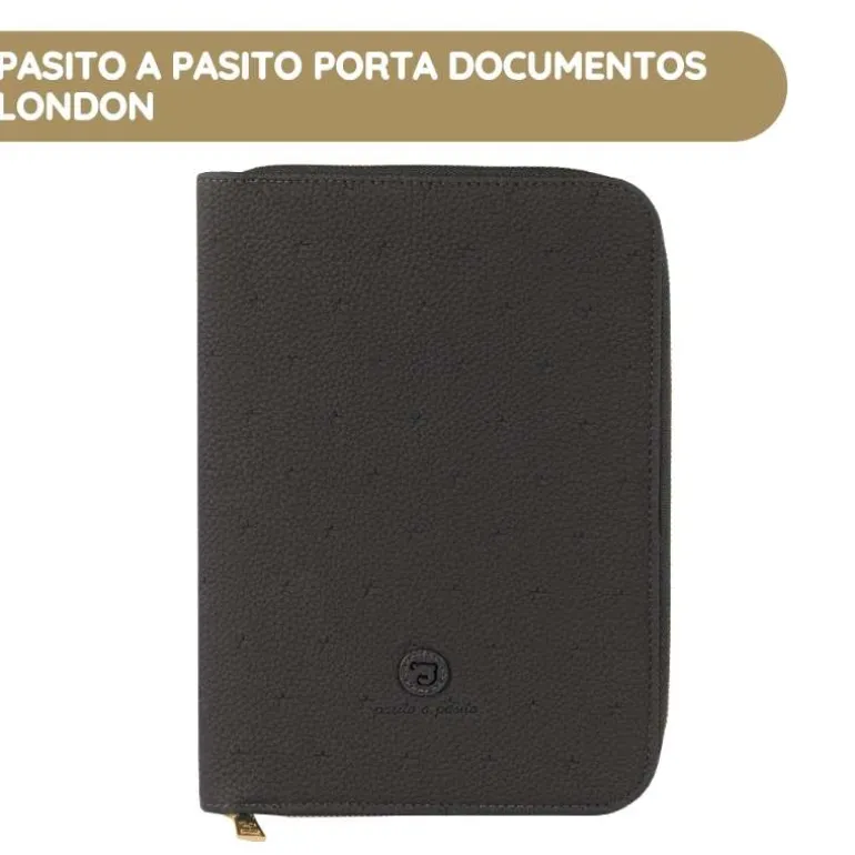 Pasito a Pasito Porta Documentos London - Black