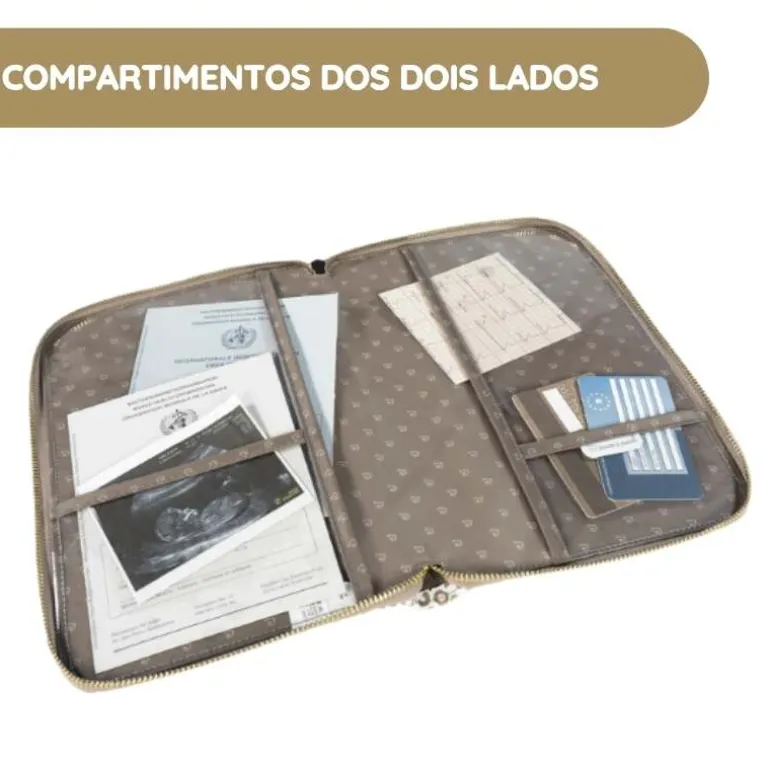 Pasito a Pasito Porta Documentos London - Black