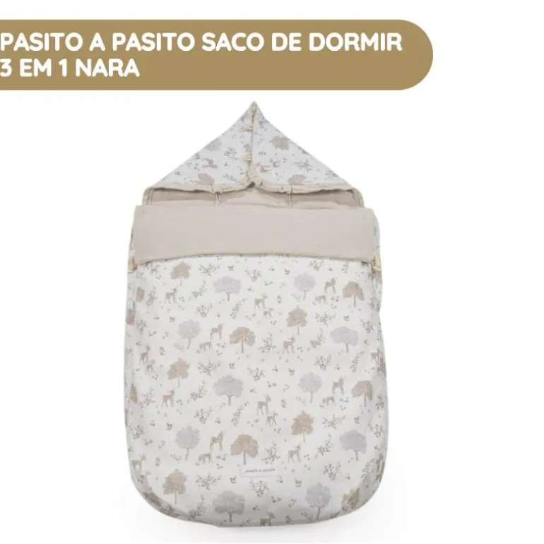 Pasito a Pasito Saco de dormir 3 em 1 Nara