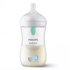 Philips Avent Biberão 260 ml. Air Free - Elefantes - Natural Response