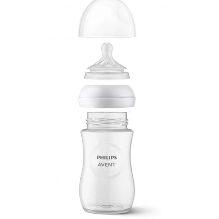 Philips Avent Biberão 260 ml. Rosa - Natural Response