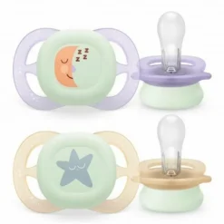 Philips Avent 2 Chupetas 0-2M Ultra Start Nt - Menina