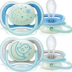 Philips Avent - 2 Chupetas - Ultra Air – NT – 6-18 M - Menino