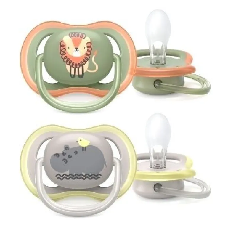 Philips Avent - 2 Chupetas - Ultra Air Trendy 6-18M - Menina