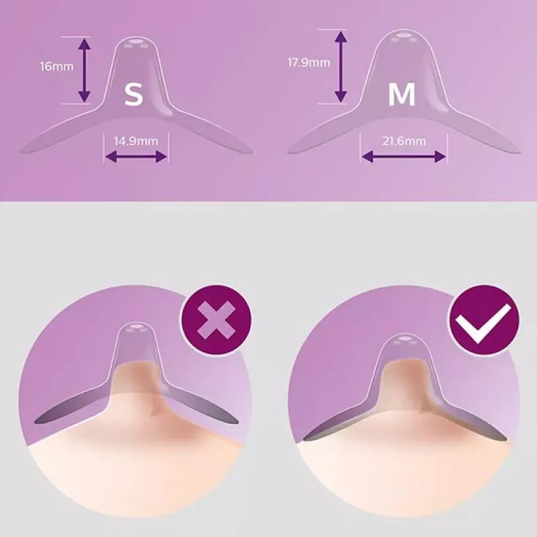 Philips Avent Conjunto 2 Protetores de Peito - S