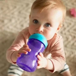 Philips Avent Copo de Aprendizagem Bico Macio - 300 ml. - Lilás/Azul