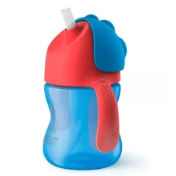 Philips Avent Magic Cup 200 ml. Palha com Asas - 9m+ Azul e Vermelho