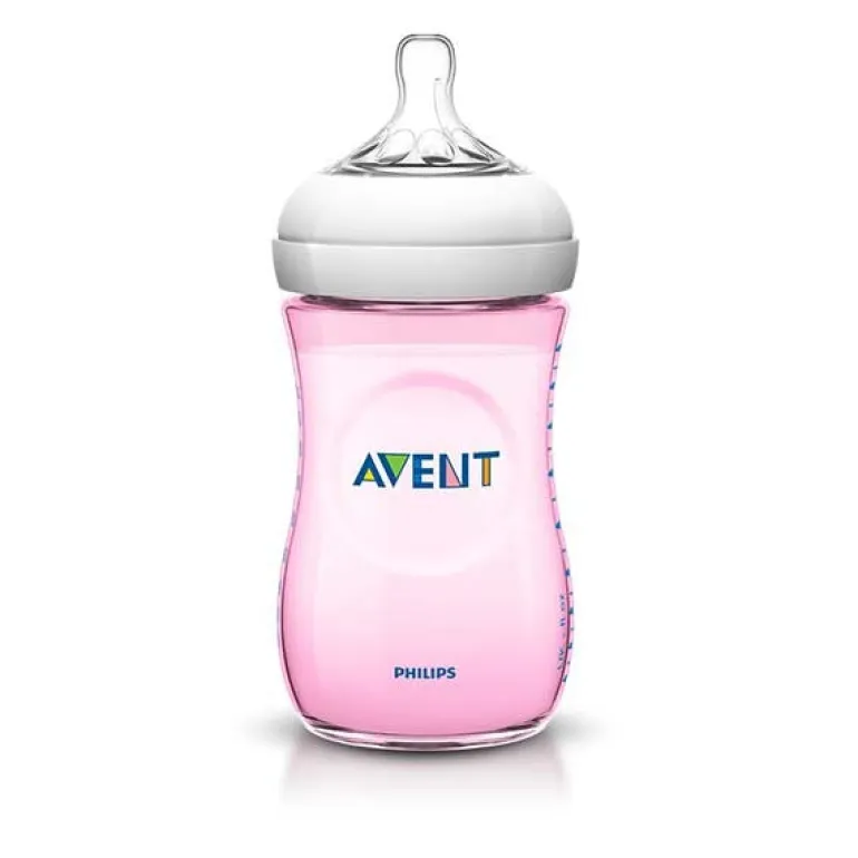 Philips Avent Natural Biberão 260 ml Embalagem Individual - Rosa