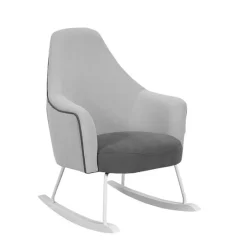 Poltrona de Amamentação Moom da Micuna - Branco Babybacter Grey