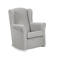 Poltrona de Amamentação Nanny da Micuna - Branco Soft Grey