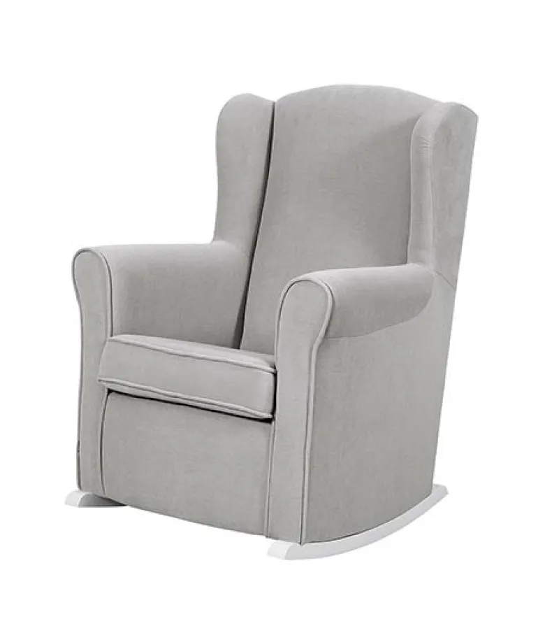 Poltrona de Amamentação Nanny da Micuna - Branco Babybacter Grey
