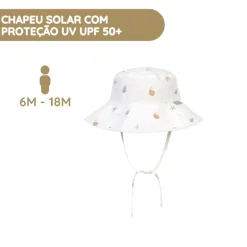 Saro Chapéu com proteção solar 6-18 meses