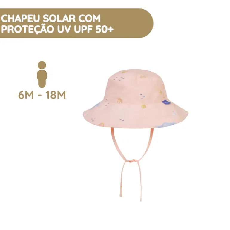 Saro Chapéu com proteção solar 6-18 meses