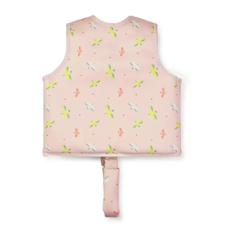 Saro Colete de Flutuação de Aprendizagem S 1-3 anos - Tropicool Pink