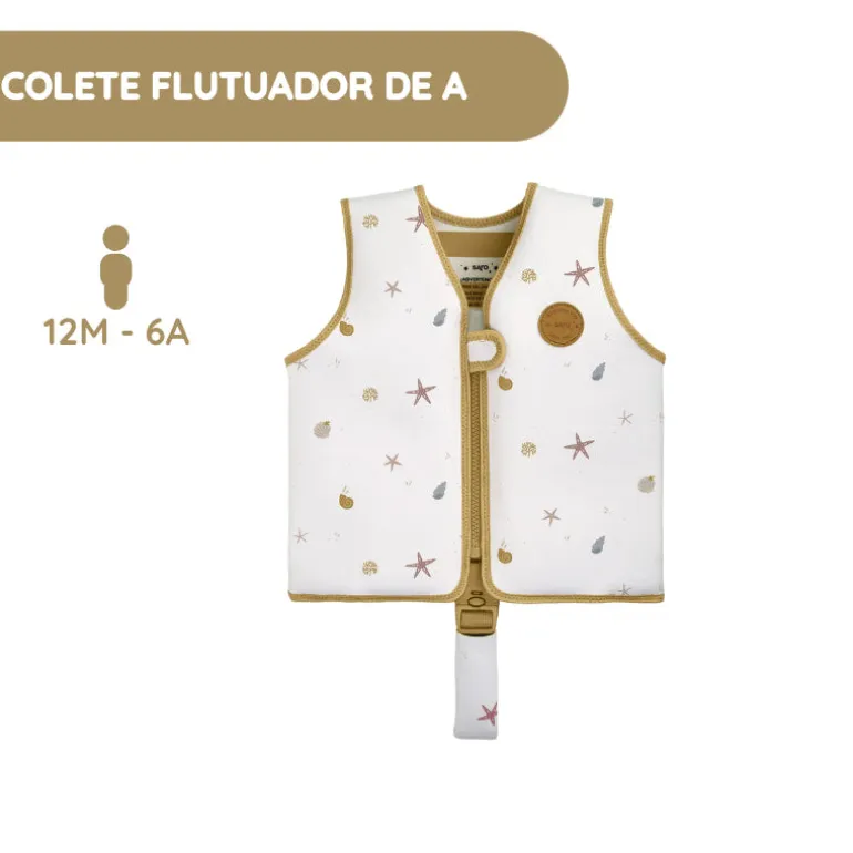 Saro Colete flutuador de aprendizagem M 3-6 anos