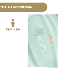 Saro Toalha de microfibra Jeallyfish
