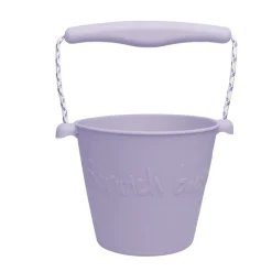 Scrunch - Balde de Praia em Silicone - Lilás Pastel