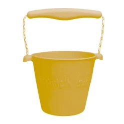 Scrunch - Balde de Praia em Silicone - Mustard