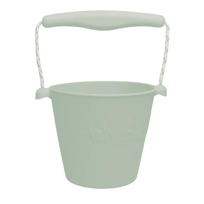 Scrunch - Balde de Praia em Silicone - Sage
