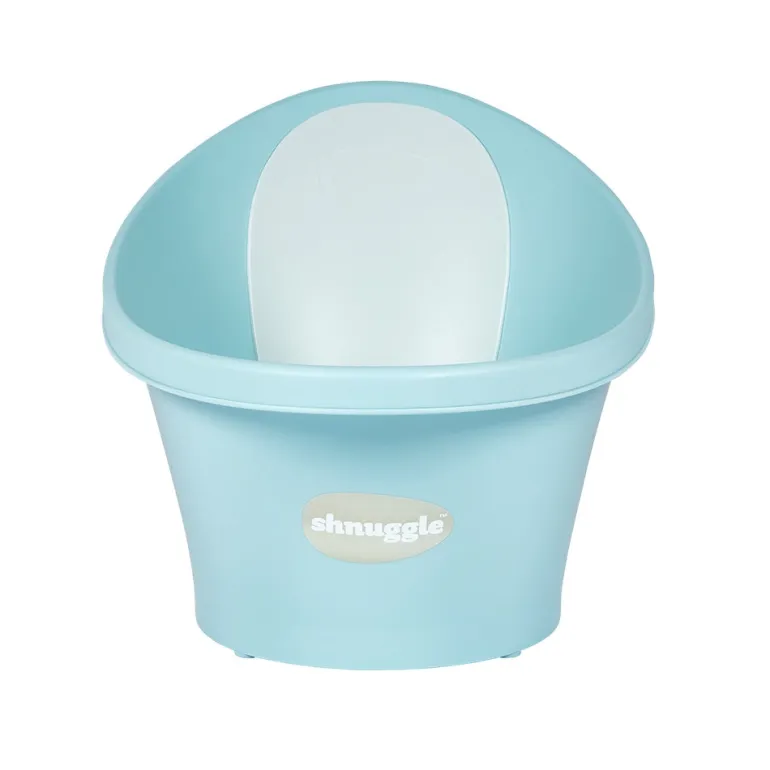 Shnuggle Banheira - Aqua c/ encosto Branco