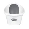 Shnuggle Banheira - Branca c/ encosto Cinza Estrela