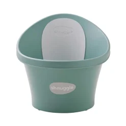 Shnuggle Banheira - Eucalipto c/ encosto Branco