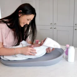 Shnuggle Muda Fraldas Squishy - Cinza