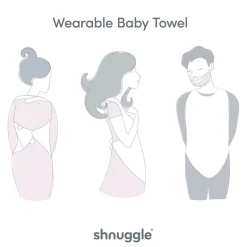 Shnuggle Toalha de Banho - White