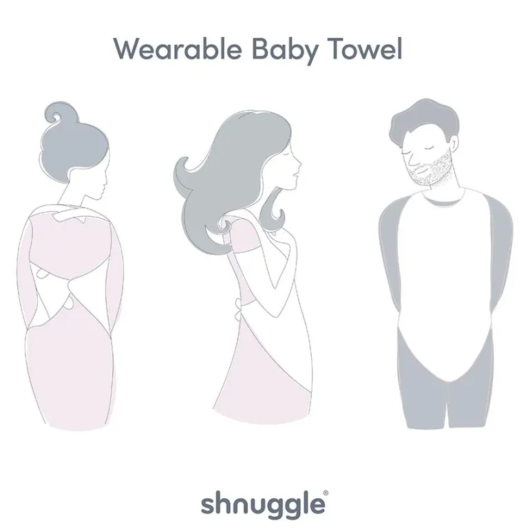Shnuggle Toalha de Banho - White
