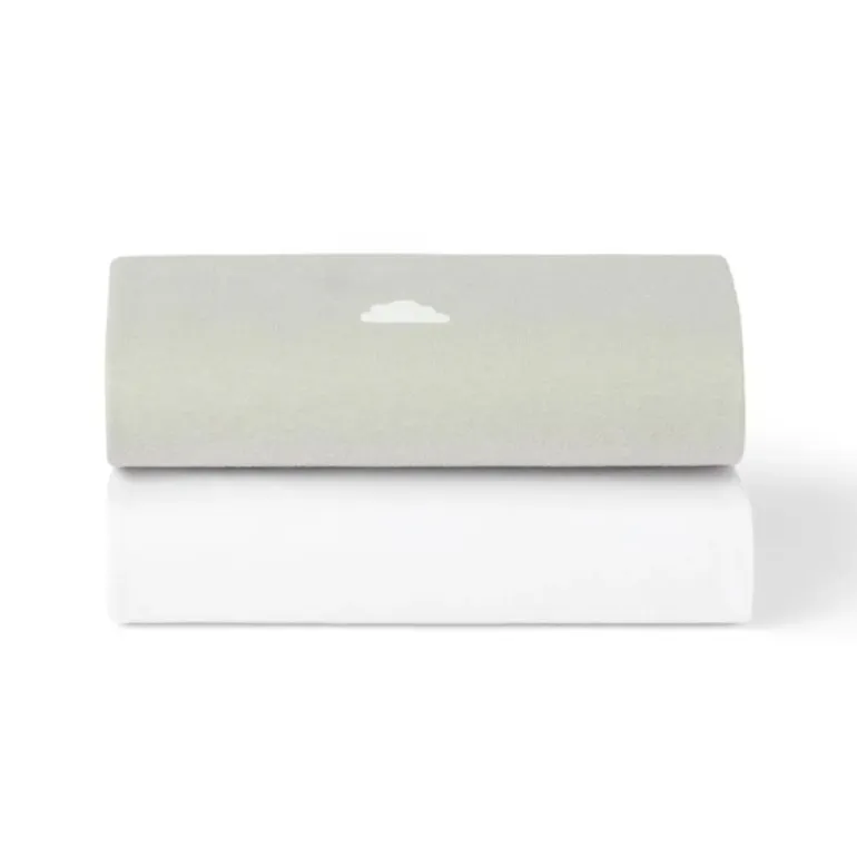 Snüz Lençol Ajustável para Berço Co-sleeping - Grey / Cloud (pack de 2)