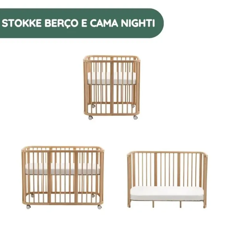 Stokke Berço e Cama Nighti - Natural