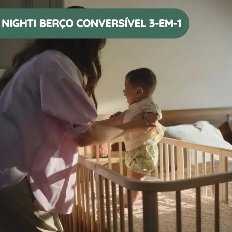 Stokke Berço e Cama Nighti - Vanilla White