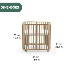 Stokke Berço Nighti Mini - Vanilla White