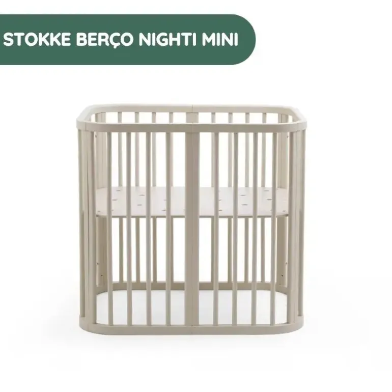 Stokke Berço Nighti Mini - Vanilla White