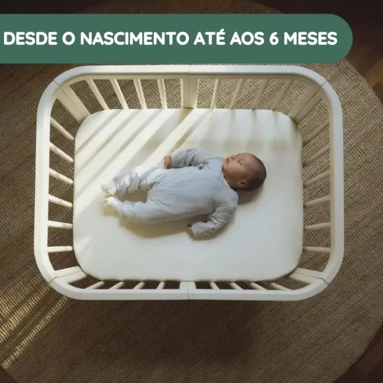 Stokke Berço Nighti Mini - Vanilla White