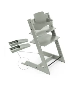 Stokke Bundle Cadeira Tripp Trapp + Baby Set + Tabuleiro - Glacier Green