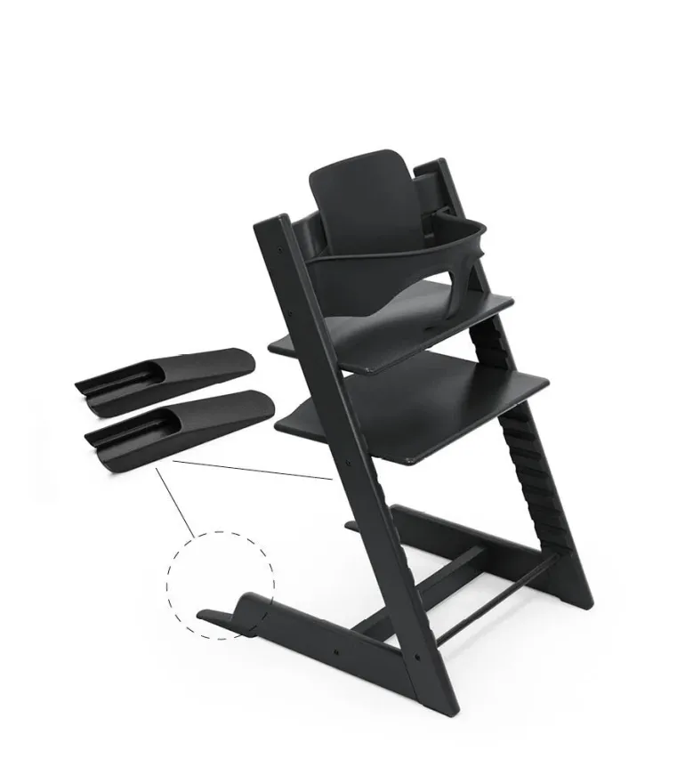 Stokke Bundle Cadeira Tripp Trapp + Baby Set - Black