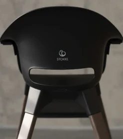 Stokke Clikk Cadeira de Refeição - Black / Warm Brown