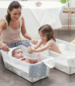Stokke Flexi Bath Bundle Banheira XL - Sandy Beige